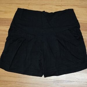 Black Women's Maternity Shorts